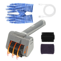 Electric Barbecue Brush with Extra Head Lightweight for Camping Trips