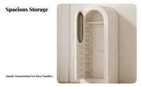 Multi-Compartment Storage Unit Space Capsule Theme Modular Feeding Station
