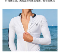 AQUAPLAY安泊来分体泳衣男长袖游泳海边度假潜水服浮潜冲浪水母服