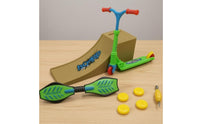 Molded Details Miniature Scooter Model Collectible Miniature Bike Model Alloy and Plastic