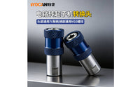 Drill to Screwdriver Conversion Head Compact Bit Extension Self-Locking Bit Holder for Hobbyists, Handymen