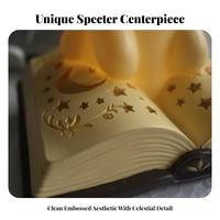 Halloween Specter Night Light | Warm Yellow Glow, Night Light with specter, for Bedroom