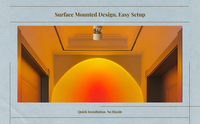 Flush Mount LED Spotlight, Adjustable Projection Accent Light