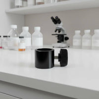 Easy to Install 32 Mm Microscope Collar Heavy-Duty Microscope Stand Clamp Band 360 Degree Rotation for School