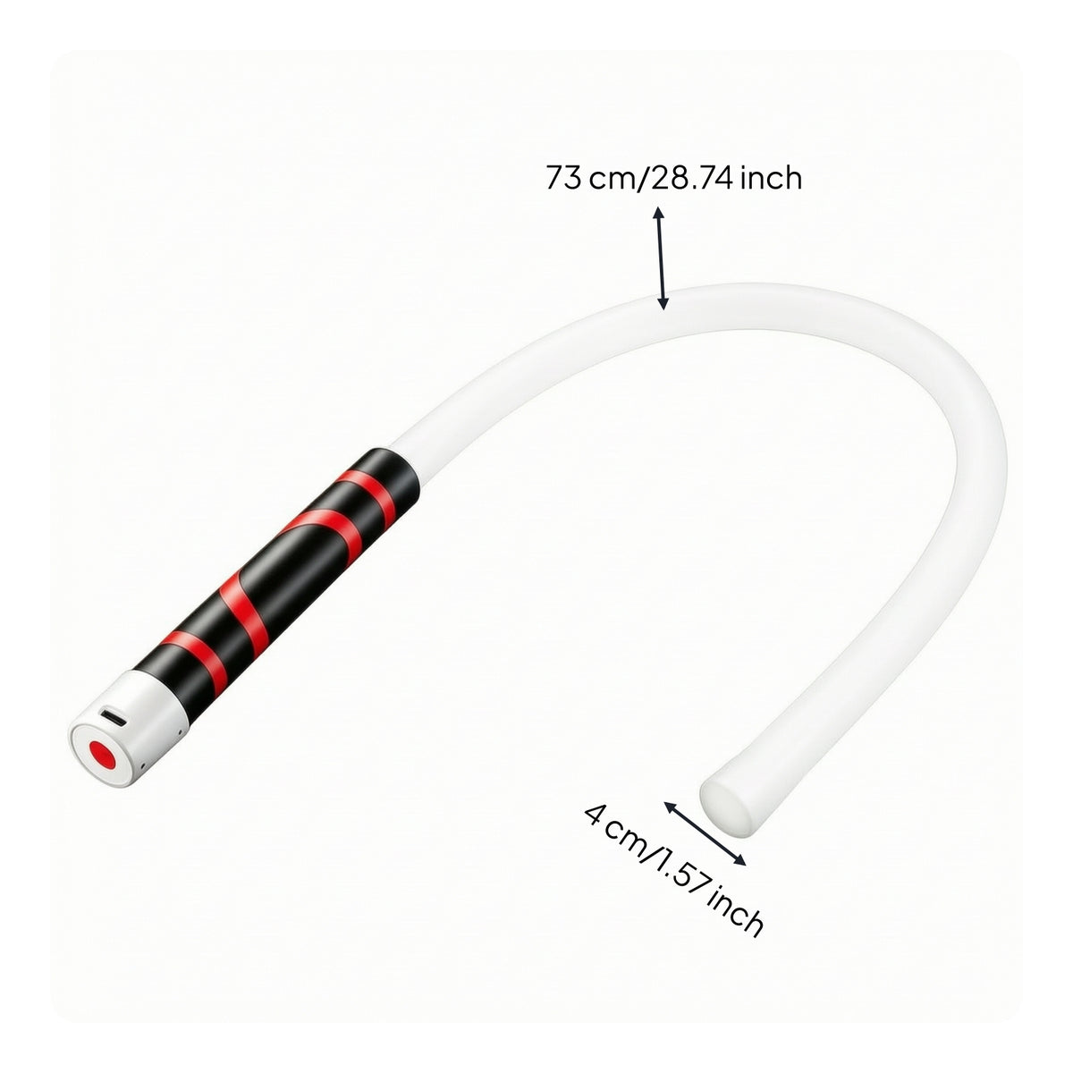 Rechargeable Flexible LED Work Light Cordless Work Light with Silicone Body Portable Inspection Lamp Handheld for Mechanics