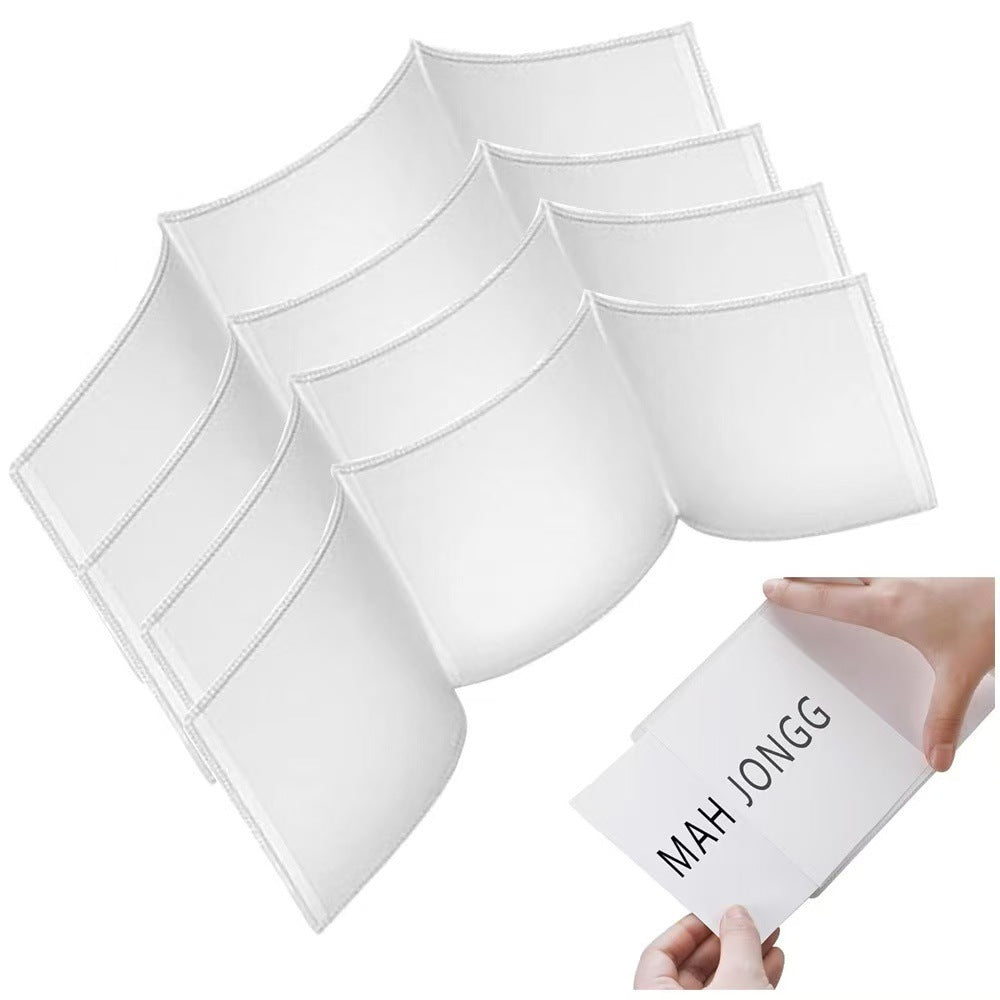 PVC Transparent Mah Jongg Card Sleeves