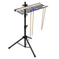 Carbon Steel Drumstick Rack with 3 Pairs of Drumsticks