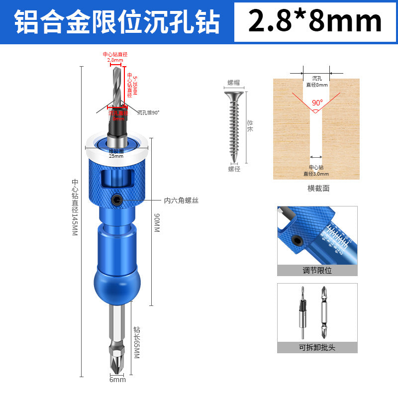 Blue / 2.8-8mm