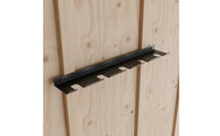Garden Tool Storage Rack Easy Installation Garden Tool Hanger Rustproof Heavy Duty Garage Hanger for Balcony