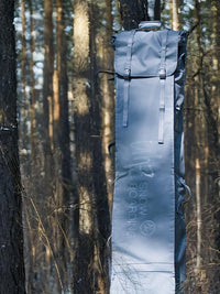 uhznus有司滑雪板包带轮可伸缩防水干湿分离大容量耐磨单板滑雪包