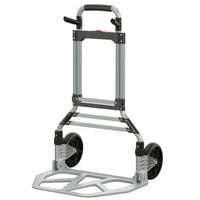 Folding Hand Truck Smooth Portable Trolley Space-Saving for Delivery Drivers