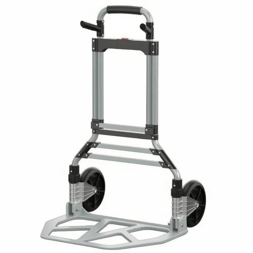Folding Hand Truck Smooth Portable Trolley Space-Saving for Delivery Drivers