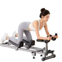 Home Indoor Fitness Crawler Ab Wheel Lumbar Spine Trainer Belly Fat Burner Exercise Equipment for Women