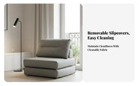 Configurable Block Sofa Bed Removable and Cleanable Cover Living Room Furniture Easy Assembly Pull-Extendable Sleeper Sleeper