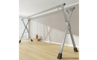 Indoor Clothes Drying Rack Sturdy Folding Drying Rack Long-Lasting Clothes Horse Heavy-Duty for Balcony