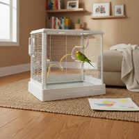 Parrot Enclosure Easy to Pet Hygiene Aviary Rust Resistant