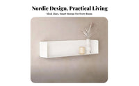 Hexagonal Floating Shelf Nordic aesthetic Display Rack Minimalist for Living Room