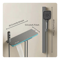 Digital Display Shower System, Temp Control, High Pressure