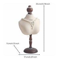 Pearl Necklace Display Stand Decorative Necklace Display Stand Elegant