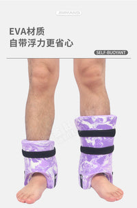 跨境专供健身脚踝扣练腿练臀部训练器脚环绑腿绑带弹力带脚踝扣