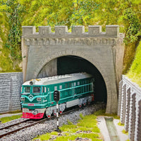 TEMOD Railway Tunnel Portal and Wall Architectural Model, 1:87/150 Scale