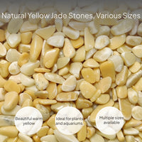 Golden Greenstone Gravel for Aquariums and Decor