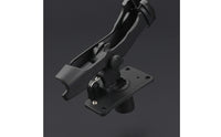 Handshands-off Rod Holder with Two-partBase Mount Heavy Duty Kayak Fishing Rod Holder Stable Accessory Compatible for Anglers