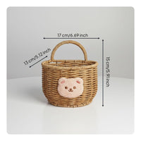 Garlic Storage Holder Multi-Purpose Hanging Kitchen Basket Space Saving