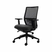 Ergonomic Task Chair Support Ergonomic Mesh spine wheel Adjustable Height Rolling Casters for Remote Workers, Study Room