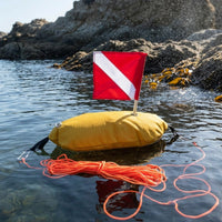 Spearfishing Buoy High Visibility Dive Buoy with Flag Long-Lasting