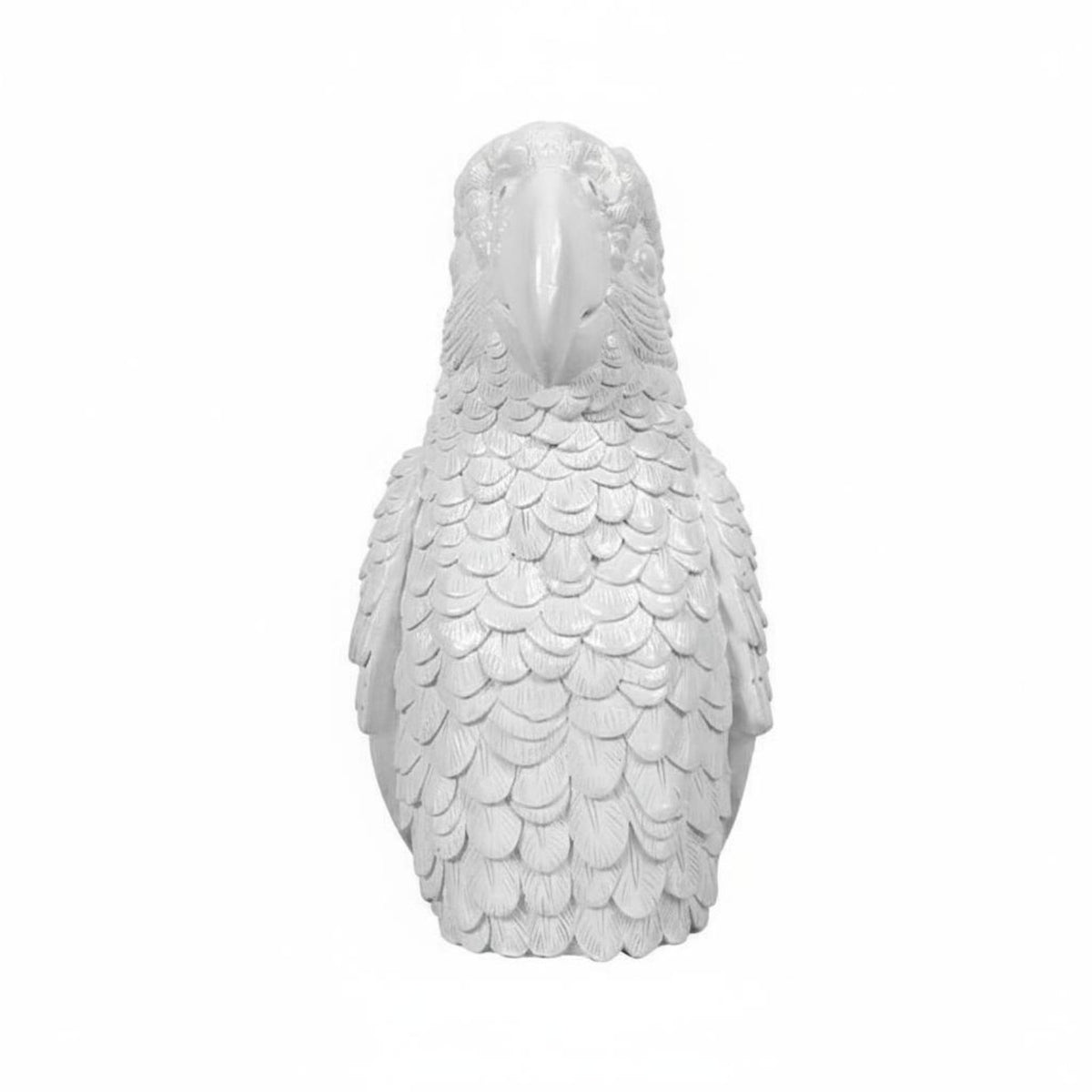 Parrot Head Vase Double Use Macaw Bust Vase Realistic Details for Dining Table