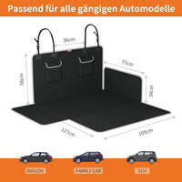 Waterproof Car Trunk Pet Mat for Medium Dogs, Breathable, Polyester, Easy Install