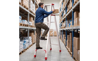 Convertible Ladder Foldable Folding Ladder Versatile for Practical Hobbyists, Homeowners, Home Maintenance, Worksite, Warehouse