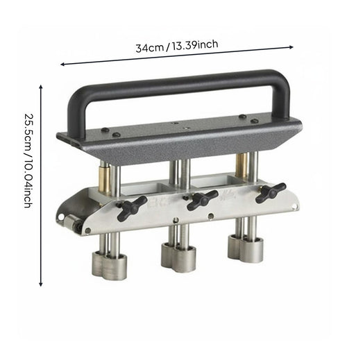 Edge Roller Adjustable Width Sheet Metal Seam Roller Rust-Resistant Sheet Metal Folding Tool for Metalworkers, Workshop