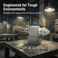 Stainless Steel Gas Cooling Atomization Nozzle, Industrial Facility Dust Remove  #variant:Top Entry Nozzle