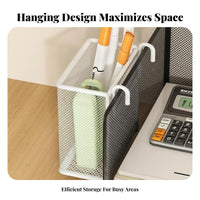 Cubicle divider Organizer Space-Saving Cubicle divider holder vertical surfaceMountable