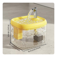 Feline Water Fountain Quiet Circulating Feline Fountain Ultra-Hushed Pump