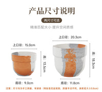 彩晶石花盆绿萝盆景加大阳台创意花盆种菜多肉植物加厚树脂盆栽