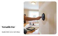 Automatic Sanding Pad 360-Degree Rotation Head Drywall Sanding Tool Handheld Drywall Sander Versatile Manual Hand Sander