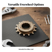 Single Speed Freewheel Modification Accessory Cycle Freewheel Cog Cycle Rear Hub Cog High-Exact Thread Folding Bike Gear