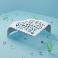 Aquarium Breeding Cave Natural Habitat Design Aquatic Pet and Crustacean Hideout