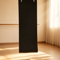 Two-sidedSided Exercise Mat with Hanging Holes Cushioned Hanging Exercise Mat Rollable Fitness Pad Shock Absorbent for Home Gym