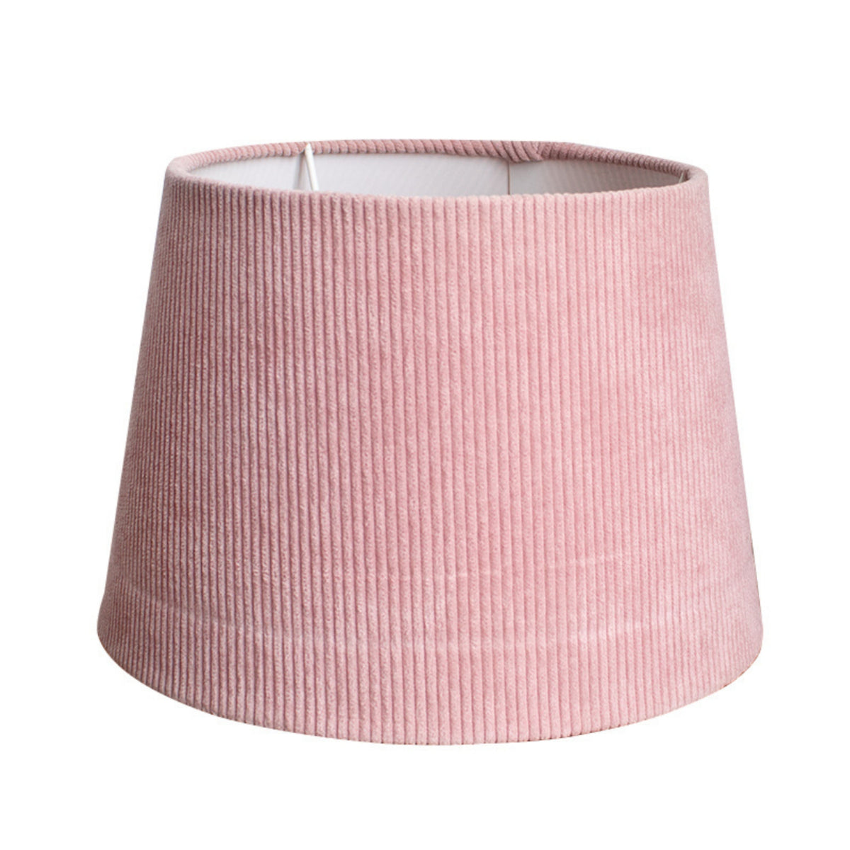 Tapered Cylindrical Lampshade Round Opening Linen Lamp Shade