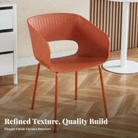 Modern Side Chair Nordic Design Shell rear Side Chair Easy to Clean Ergonomic rearrest for Homeowners, Restaurant Owners, Cafe