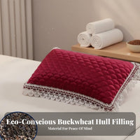 Beauty Salon Headrest Comfortable Rectangular Massage Pillow Super Soft Floral Jacquard Neck Pillow for Beauticians, Estheticians