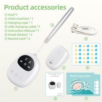 Wireless Bedwetting Alarm with Light, Vibration, and Music for Toilet Training, Kids and Elderly