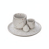 Ceramic Candle Tray Incense Burner Multifunctional Scented Cone Candle Holder Decorative Design Ceramic Smudge Bowl for Meditation, Prayer