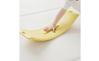 Molded Plastic Rocker Board Textured Balance Board with Handles Indoor Exercise for Children, Toddlers, Home Gym, Playroom, Sensory Room