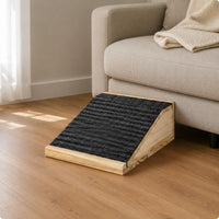 Wooden Pet Ramp Movable Dog Ramp Stairs Solid Wood for Bed, Small Dogs