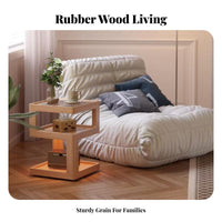 Stacked exposedFrame Table Space-Saving Nightstand Multifunctional